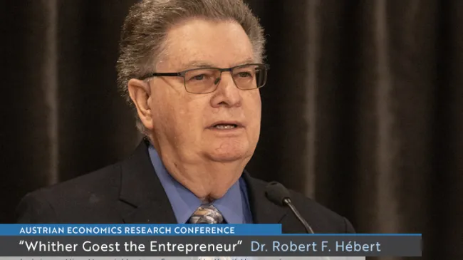 Dr. Robert F. Hébert AERC 2023